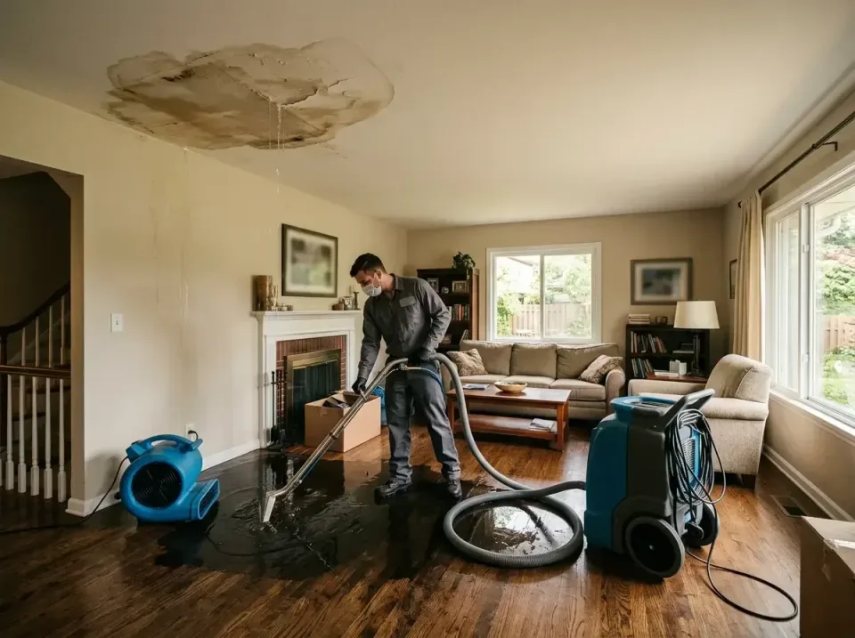 attic-pipe-burst-ceiling-drip-008 — frequently asked questions, Water Damage Restoration & Carpet Care in High Point, NC